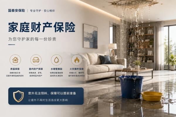 楼上漏水泡了新装修，家庭财产损失该怎么办？