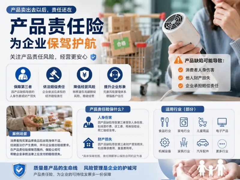产品卖出去以后，企业还要承担哪些风险？聊聊产品责任险