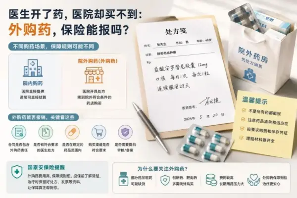 医生开了药，医院里却买不到：百万医疗险的“外购药”到底怎么看？