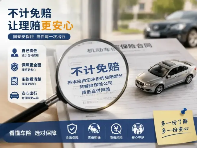 车险中的不计免赔到底是什么意思？很多车主多年后才真正了解
