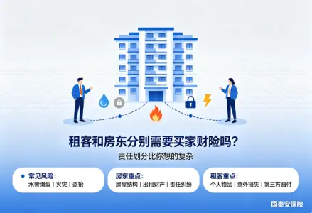 租客和房东分别需要买家财险吗？责任划分比你想的复杂