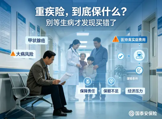 重疾险，到底保什么？别等生病才发现买错了