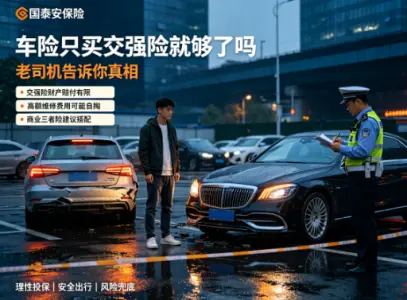 车险只买交强险就够了吗，老司机